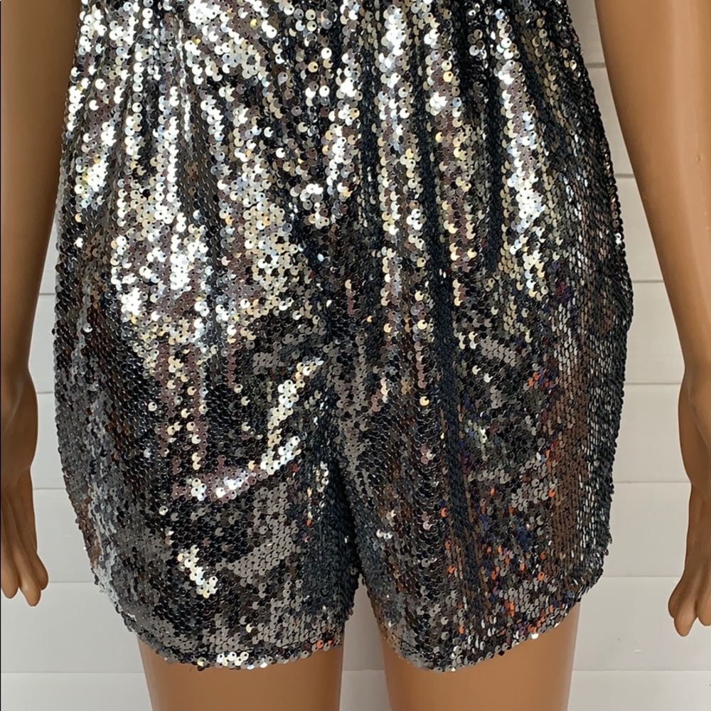 Nasty Gal Sequin romper - Picture 3 of 7